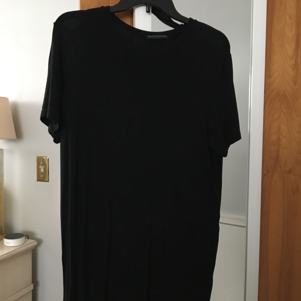 NWOT Brandy Melville Black OS Tee